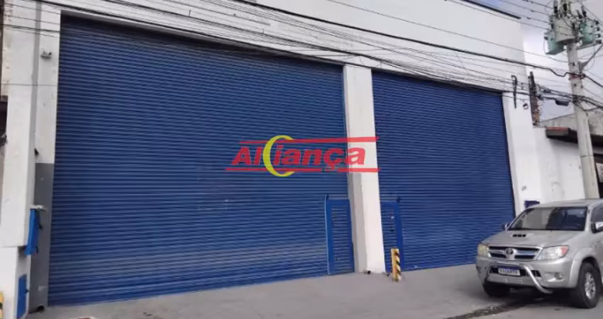 Galpão para alugar com 175m², mezanino, jardim das nações - guarulhos/sp por r$ 8.000,00