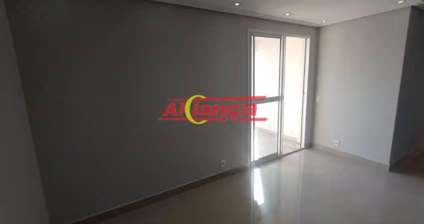Apartamento com 2 quartos para alugar, 1 vaga, 57m² - vila galvão - guarulhos/sp - por r$ 2.300,00