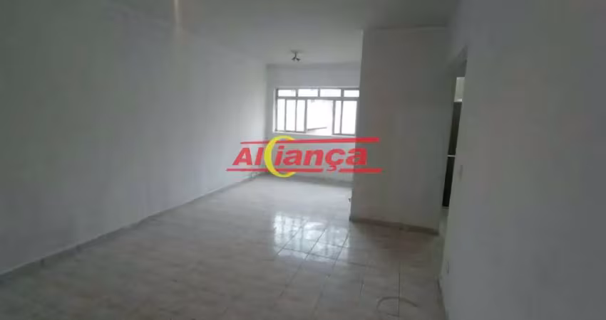 Apartamento com 2 quartos para alugar,  75m² - centro- guarulhos/sp - por r$ 1.400,00