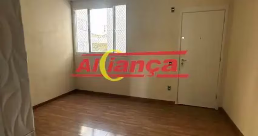 Apartamento com 2 quartos para alugar,  45m² - pq santos dumont - guarulhos/sp - por r$ 1.400,00