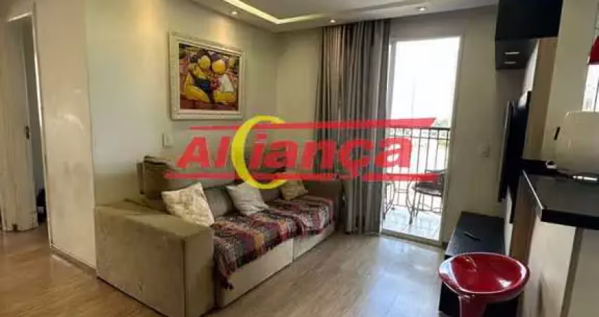 Apartamento para alugar com 2 quartos, 2 banheiros e 1 vaga,- 55m²-vila augusta - guarulhos - sp
