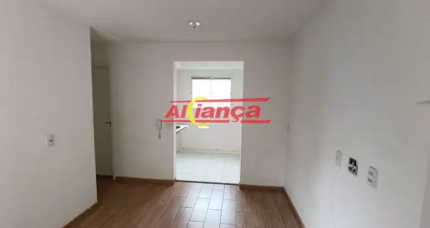Apartamento com 2 quartos para alugar,  37m² - bairro - guarulhos/sp - por r$ 1.200,00
