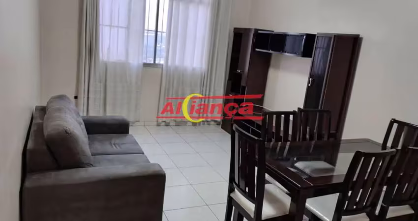 Apartamento com 2 quartos para alugar, 70 m² - centro - guarulhos/sp - por r$ 2.000,00