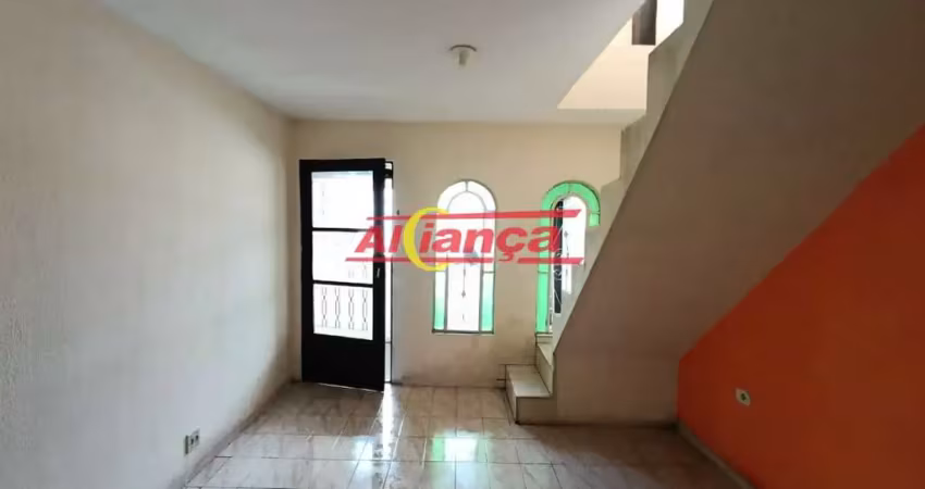 Casa com 3 quartos para alugar, 135m² - jardim las vegas - guarulhos/sp por r$ 1.600,00