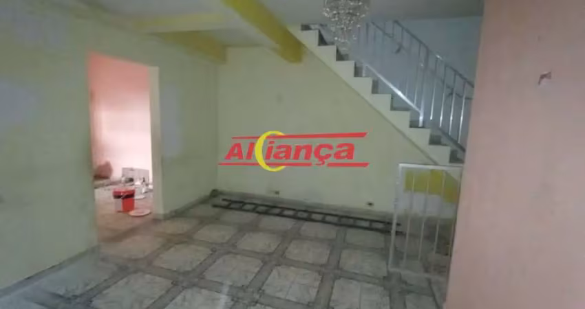 Sobrado para alugar com 2 quartos- 58m²- jardim castanha - guarulhos - sp, por r$ 1.500,00