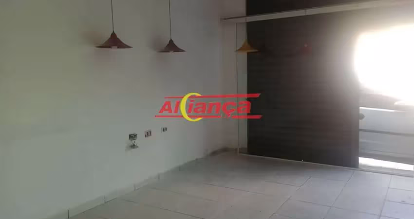 Salão para alugar, 85m²  - jardim bom clima - guarulhos/sp - por r$ 3.000,00