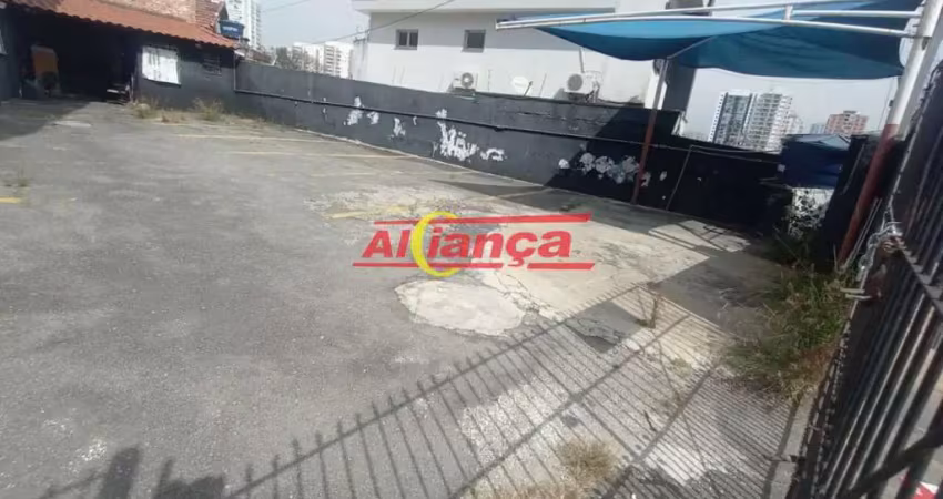 Terreno comercial pátio estacionamento, sala , banheiro - centro - guarulhos por r$: 4.000,00