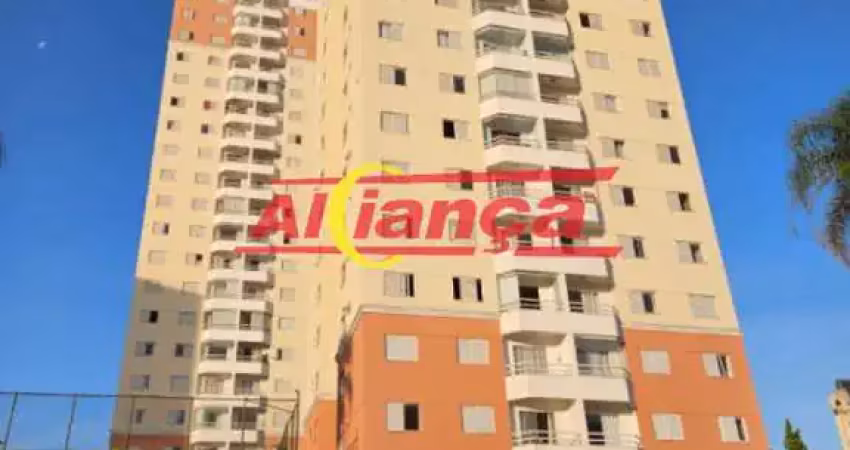 Apartamento para alugar com 3 quartos sendo 1 suíte, 69m² - vila rio de janeiro - guarulhos/sp