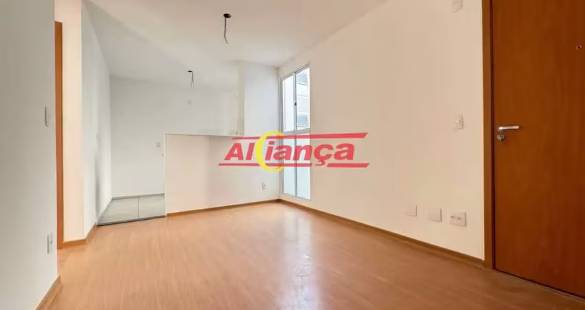 Apartamento novo para alugar com 2 quartos, 38m², lavras - guarulhos/sp por r$ 1.300,00