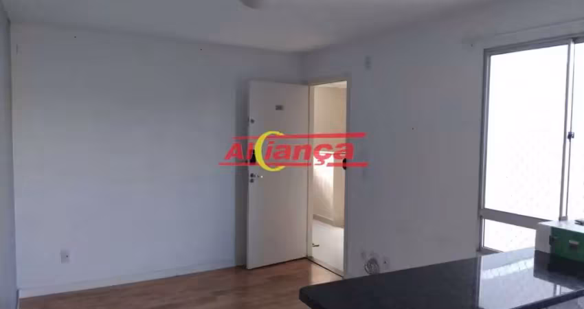 Apartamento com 2 quartos para alugar,  41m² - vila alzira - guarulhos/sp -   r$ 1.100,00