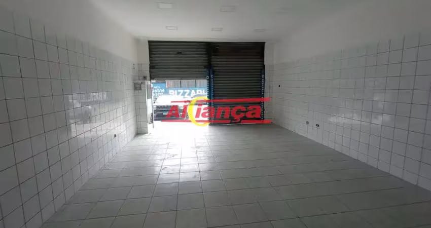 Salão para alugar, 55,13 m²  - vila rio de janeiro - guarulhos/sp - por r$ 2.600,00