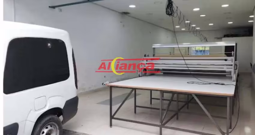 Salão comercial para alugar com 1 banheiro - pimentas - guarulhos por r$: 3.800,00