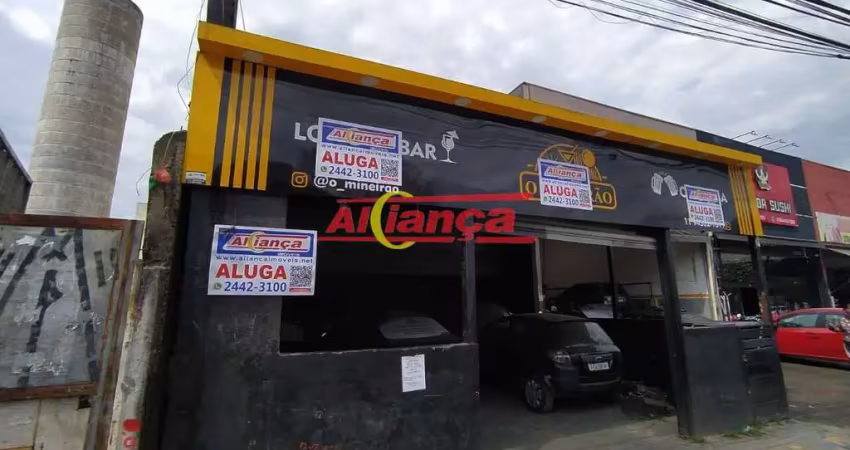 Salão para alugar,  3 vagas, 170m², lavras - guarulhos por r$ 9.000,00