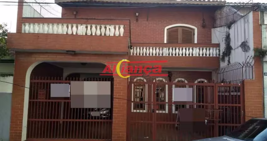 Sobrado comercial com 04 dorm. para alugar 330m² - jardim são jorge - guarulhos sp por r$ 5.550,00