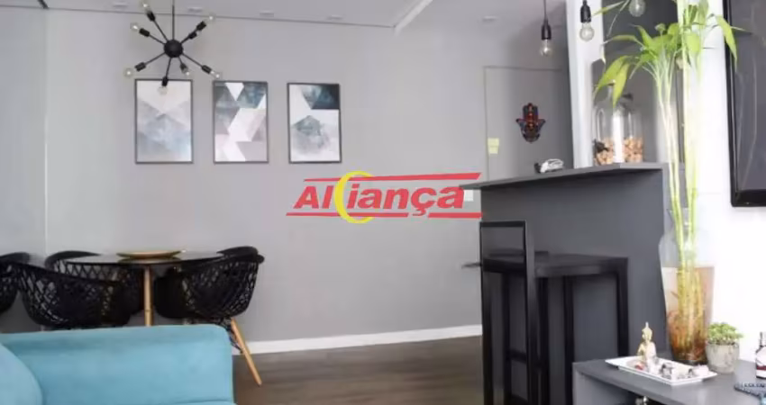 Apartamento para alugar, 2 quartos, sendo 1 suíte e 1 vaga, 62m², macedo- guarulhos r$ 4.222,00