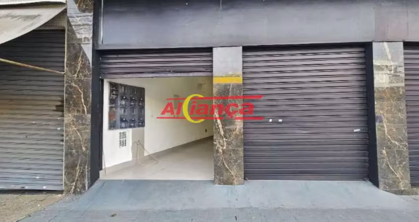 Salão para alugar, 40m²  - bairro - vila galvão - guarulhos/sp - por r$ 2.800,00