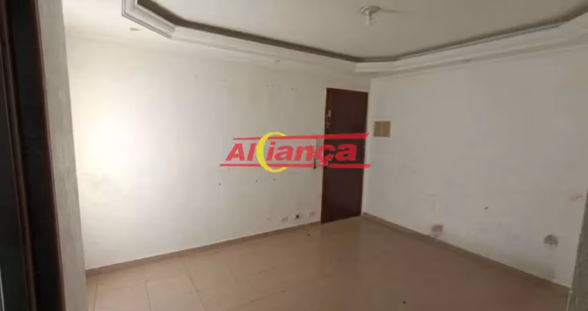 Apartamento com 2 dormitórios para alugar, 54m² - vila rio de janeiro - guarulhos/sp por r4 1.500,00