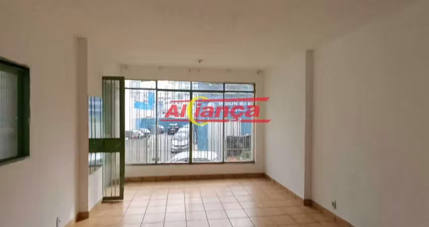 Casa residencial/comercial- com 5 quartos para alugar  100m² - centro - guarulhos/sp por r$ 3.700,00