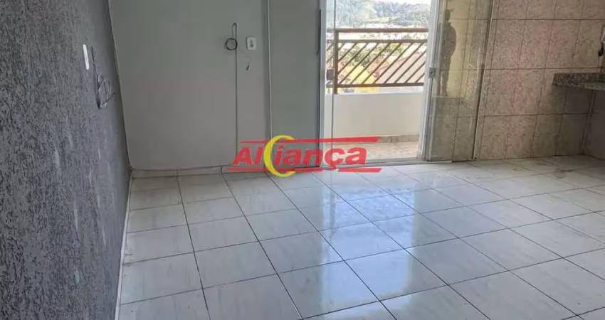 Apartamento com 2 quartos para alugar,  64m² - parque flamengo - guarulhos/sp - por r$ 1.400,00