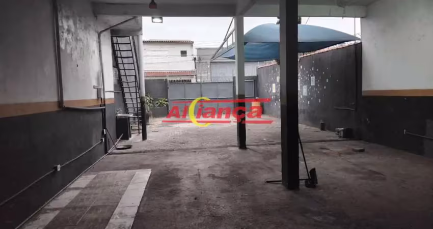 Salão comercial para alugar com edícula- vila barros, guarulhos - r$ 2.700,00