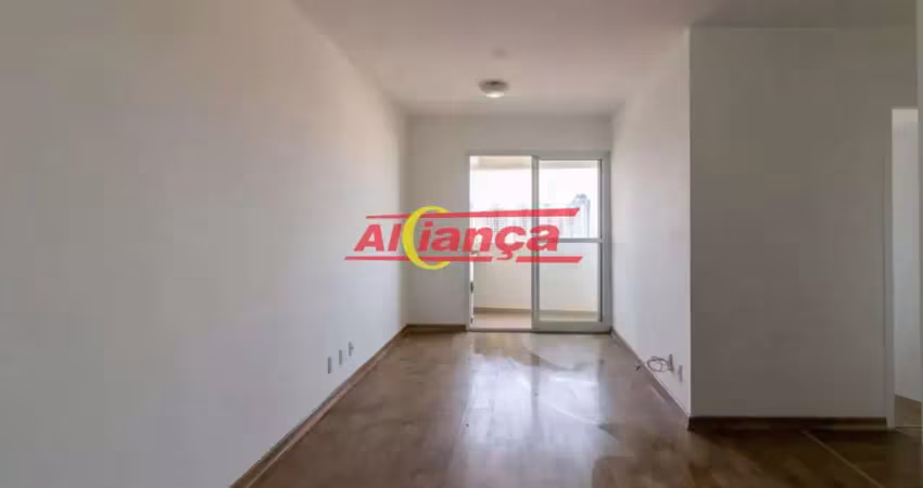Apartamento para alugar, 3 quartos, sendo 1 suíte e 1 vaga, 71m², gopoúva - guarulhos r$ 3.000,00