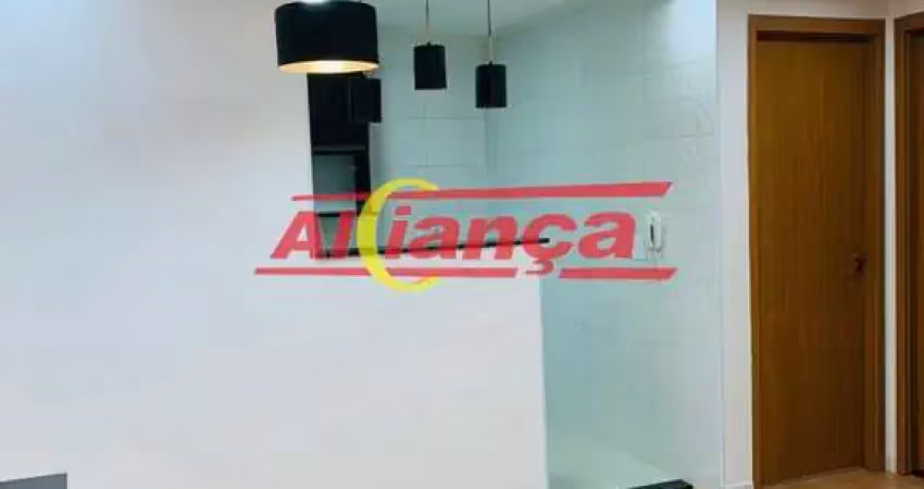 Apartamento com 2 quartos, 40,32m² - bairro - água chata - guarulhos/sp - por r$ 1.300,00