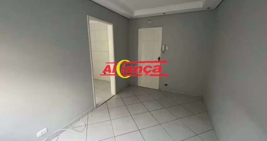 Apartamento para alugar com 1 quarto, 1 vaga de garagem - jd. vila galvão - guarulhos por r$: 1.200