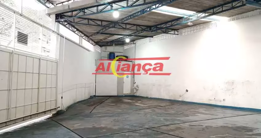 Galpão para alugar com 400m², 5 salas, vila barros - guarulhos - sp, por r$9.000,00