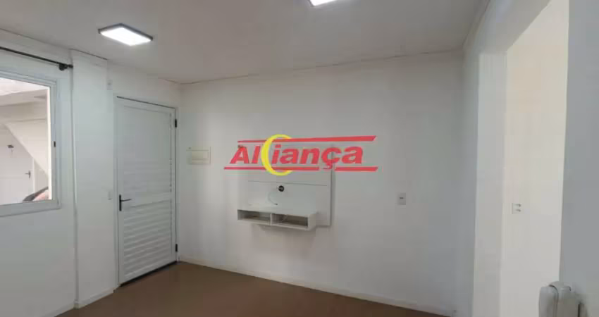 Apartamento com 2 quartos para alugar, 45m² - bonsucesso- guarulhos/sp - por r$  950,00