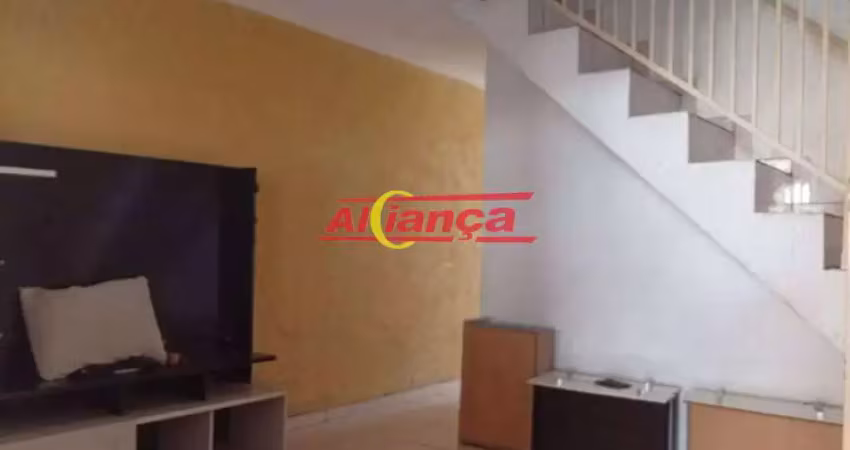 Sobrado residencial para alugar com 2 quartos, 2 vagas, quintal - cocaia - guarulhos por r$: 2.400