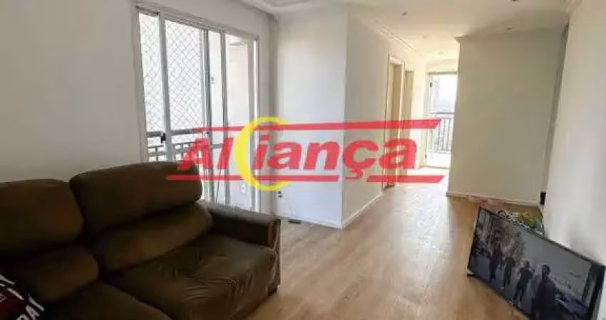 Apartamento para alugar com 2 quartos, 1 vaga, 57m², vila augusta - guarulhos/sp por r$ 2.500,00