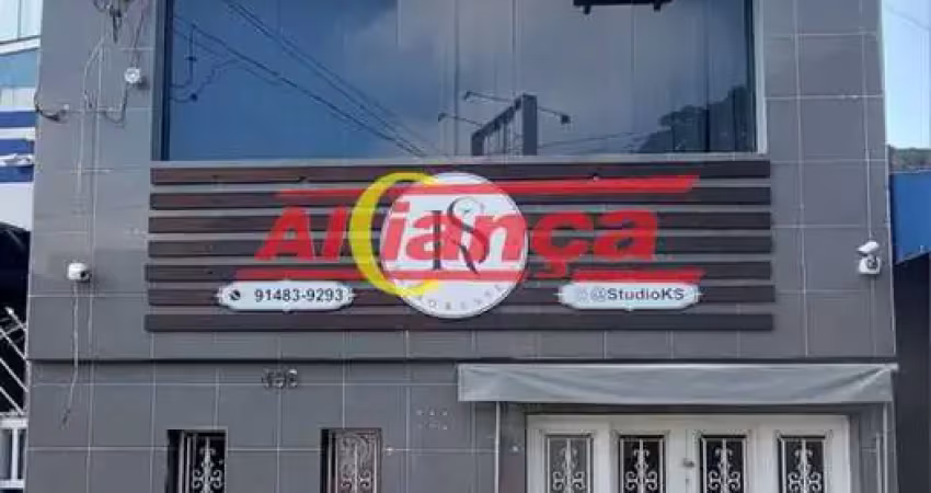 Salão para alugar, 60m²  - jardim santa mena- guarulhos/sp r$ 2.200,00