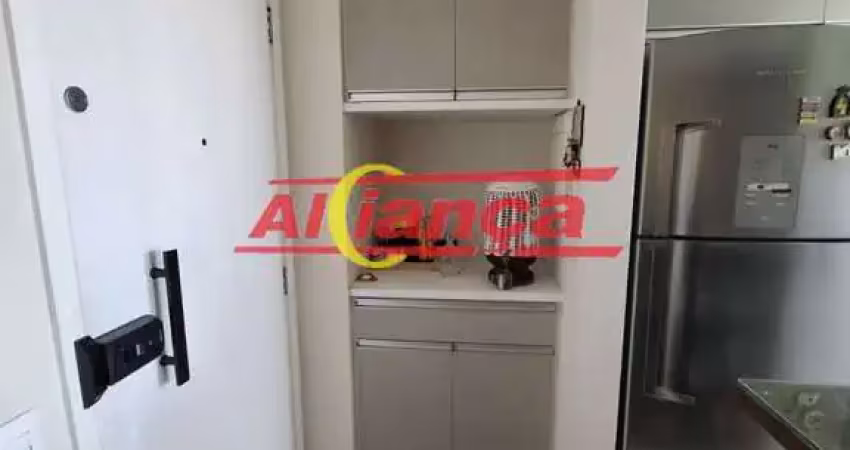 Apartamento com 2 quartos para alugar,  53m² - vila galvão- guarulhos/sp -  por r$ 2.200,00