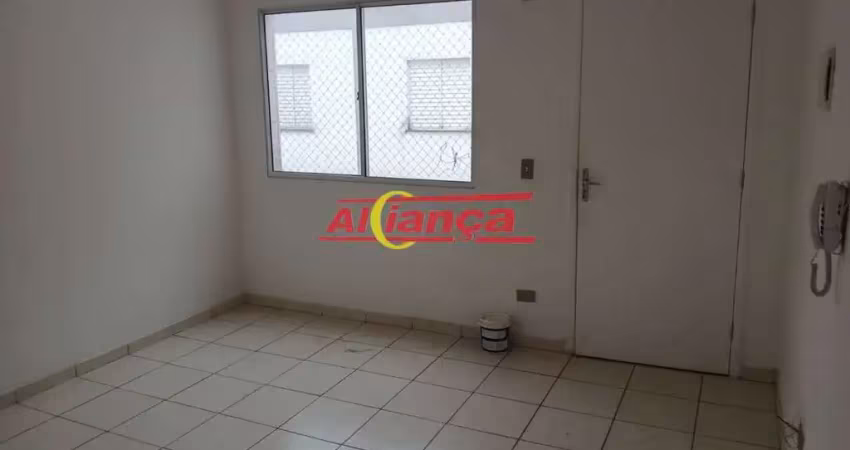 Apartamento com 2 quartos para alugar,  45m² - vl. sadokim - guarulhos/sp - por r$1.100,00