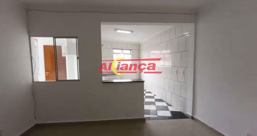 Apartamento sobreloja com 2 quartos para alugar, 50m² - jardim bom clima - guarulhos/sp