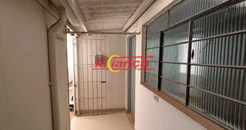 Apartamento sobreloja com 1 quarto para alugar,  45m² - jd palmira - guarulhos/sp - por r$ 1.100,00