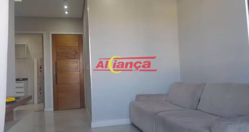 Apartamento para alugar com 2 quartos, 1 vaga, jd. bom clima - guarulhos por r$: 1.800,00