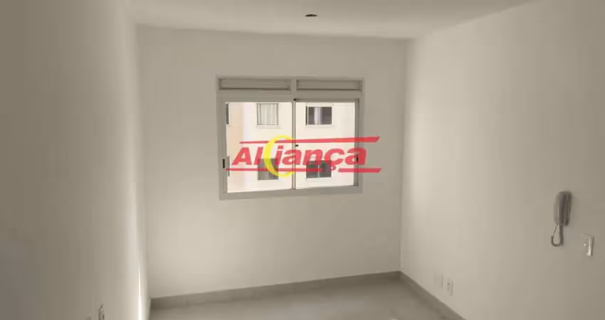 Apartamento com 2 quartos para alugar,  32m² - parque novo mundo - guarulhos/sp - por r$900,00