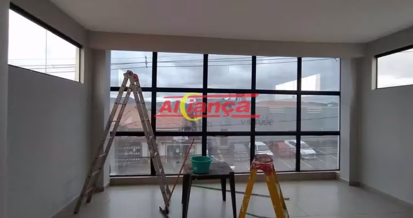 Sala para alugar com 18m², vila rosália - guarulhos/sp por r$ 2.500,00
