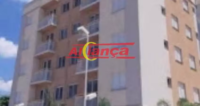 Apartamento com 2 quartos para alugar, 49m² - jardim guilhermino - guarulhos/sp - por r$1.300,00