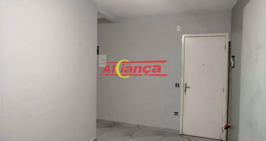 Apartamento 45m², com 2 quartos à locação no pimentas - guarulhos/sp
