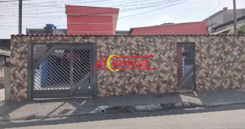 Sobrado individual com 2 quartos para alugar, 150m² - jardim bela vista - guarulhos/sp por r$ 3.400,