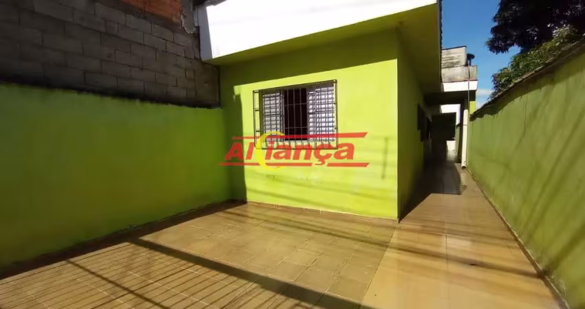 Casa individual com 100m², com 2 quartos para locação no jardim presidente dutra - guarulhos - sp