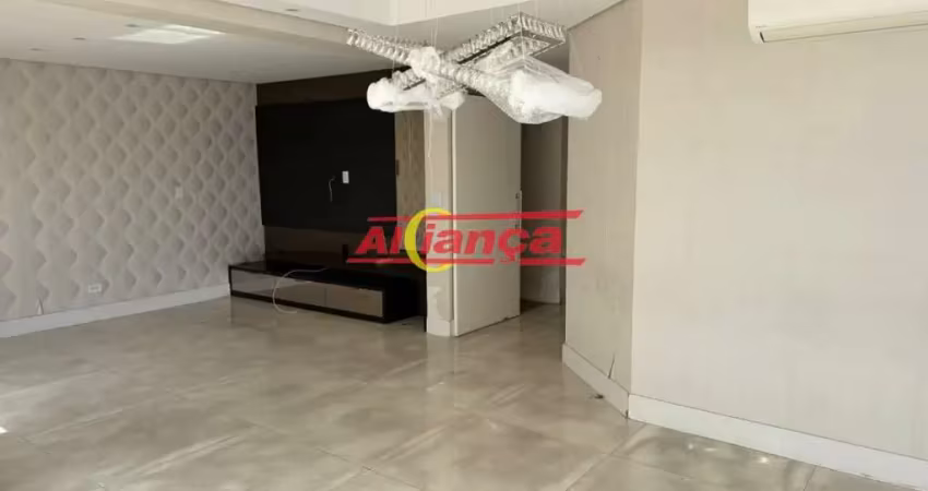 Apartamento com 4 quartos para alugar, 195m² - jd são jorge - guarulhos/sp