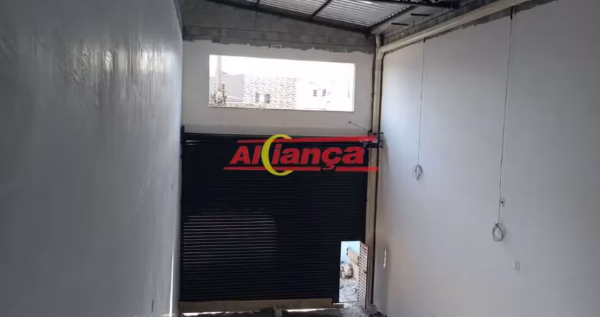 Salão comercial - 120 m2 - 2 vagas de garagem - 2 banheiros - jardim pinhal - guarulhos - sp.