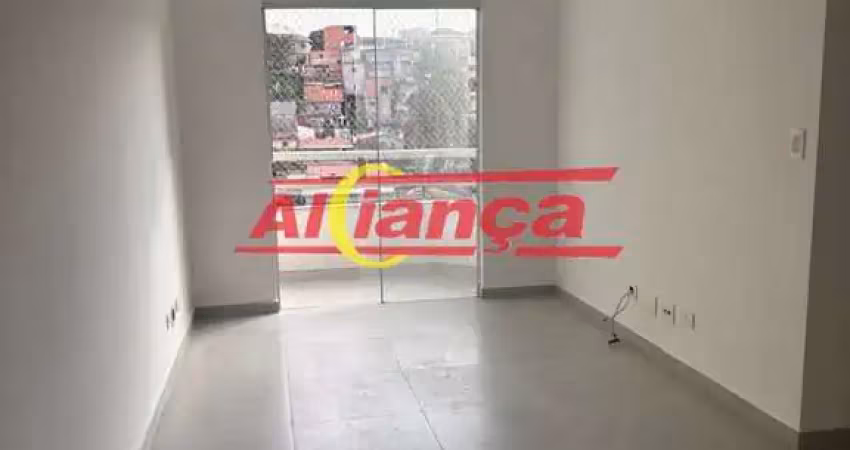 Apartamento 70m² para alugar com  3 quartos sendo 1 suíte  - vila rio de janeiro - guarulhos/sp