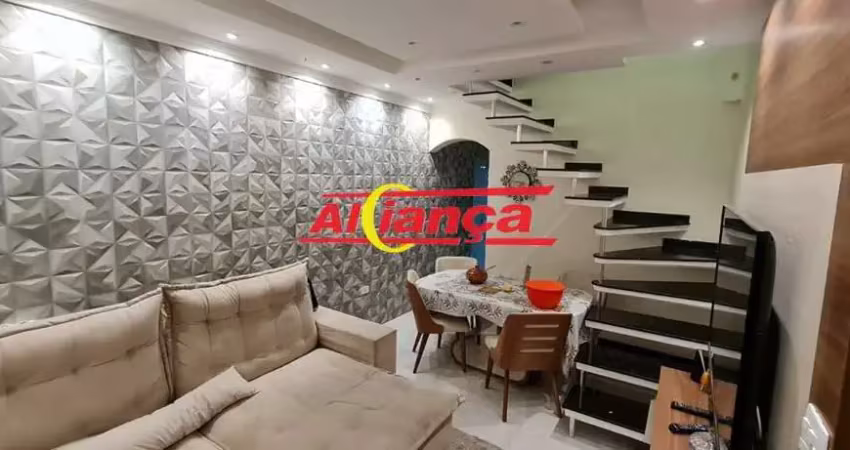 Sobrado 170m², com 3 quartos à locação no são joão - guarulhos/sp