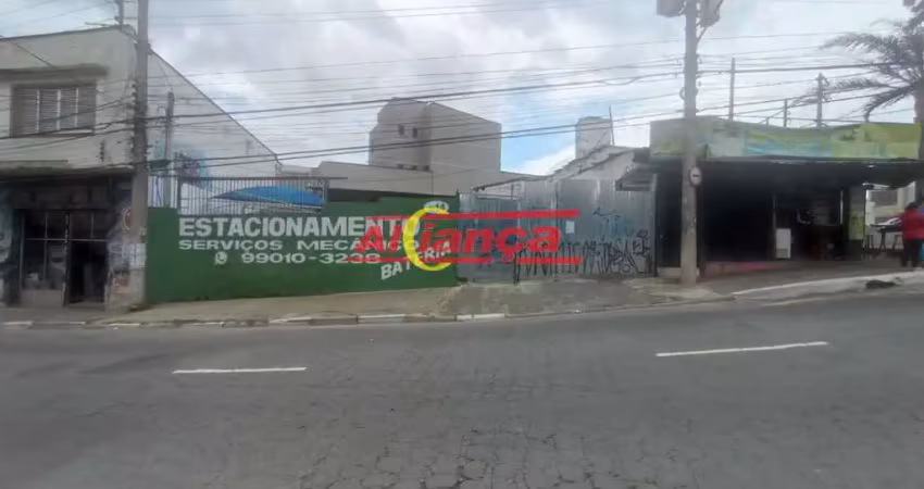 Terreno comercial 180m² - para locação no centro de guarulhos - r$