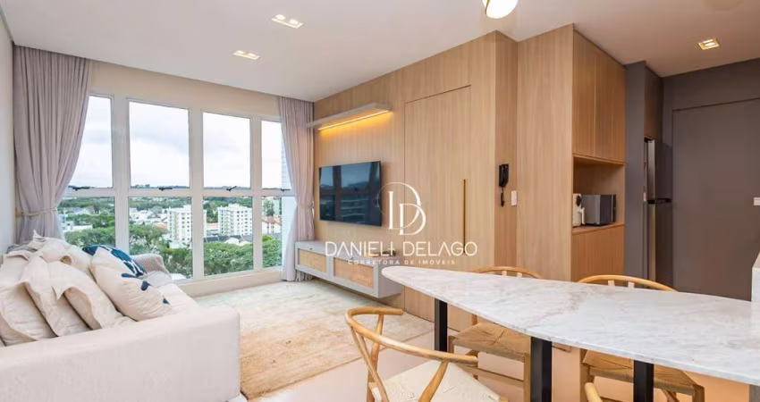 Apartamento Mobiliado e Decorado - 60 m2 1 suite mais lavabo