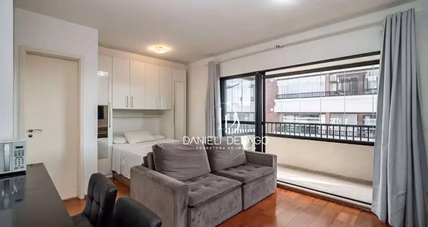 Studio com 1 dormitório para alugar, 36 m² por r$ 2.818/mês - mercês - curitiba/pr